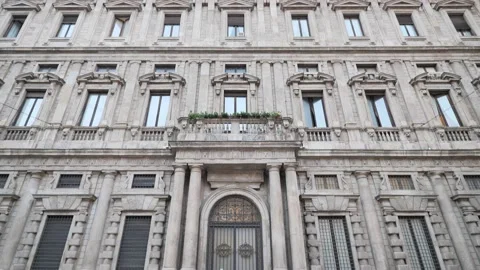 Marino palace Milan Stock Footage 218352709