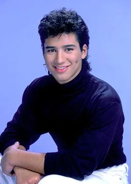 Mario Lopez portrait session done in studio 1990 Credit: Ron Wolfson / Foto stock