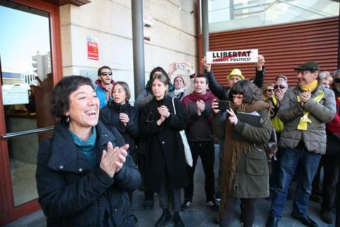 Mariona Quadrada refuses to declare before the judge on three occasions, Reus (T Stock Photos
