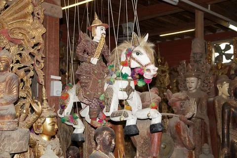 Marionette Myanmar Stock Photos