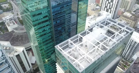 Mariott downtown1 Video stock 138069879