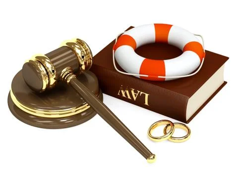 Marital agreement Stock Illustration