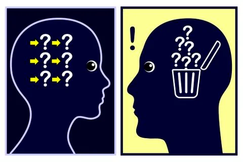 Marital Communication Conflict Stock Illustration