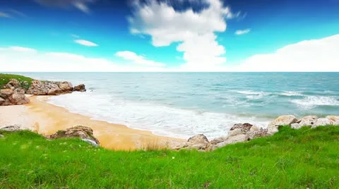 Maritime bay Stock Footage 22249166