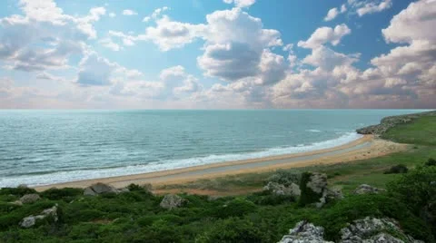 Maritime bay - timelapse Stock Footage 11224825