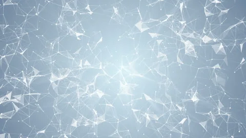 Maritime communications.Plexus structure evolving in organic motion. Abstract Stock Footage 95450311