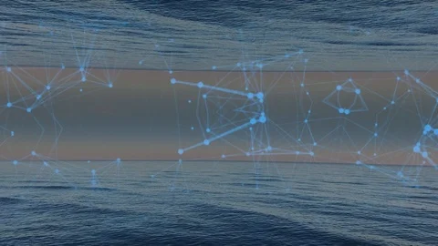 Maritime connection two worlds Video stock 89274283