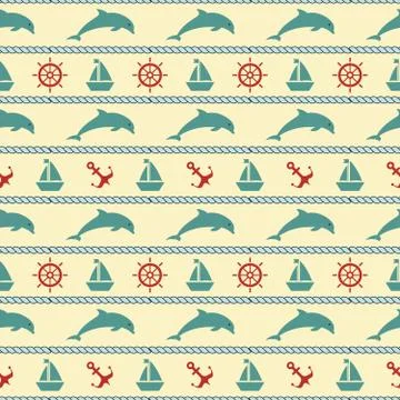 Maritime mood Stock Illustration