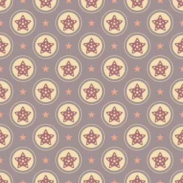 Maritime mood pattern Stock Illustration