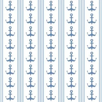 Maritime mood pattern Stock Illustration