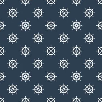 Maritime mood pattern Stock Illustration