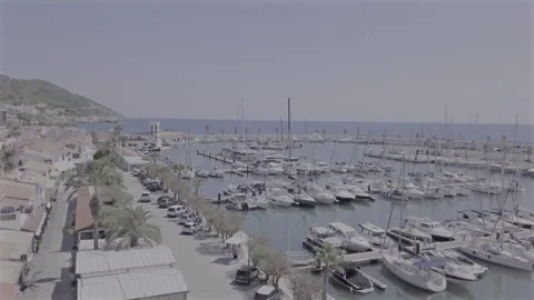 Maritime Port of Sitges 動画素材 284222729