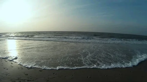 Maritime Scene on North Frisian Island Amrum in Germany Stock Footage 59409410