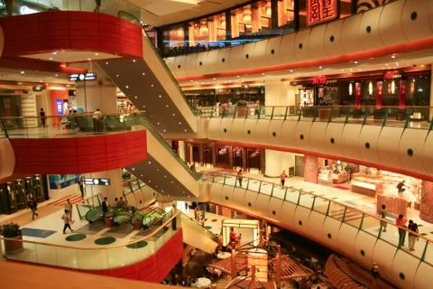 Maritime square. Major connection between various tourism Stock Photos