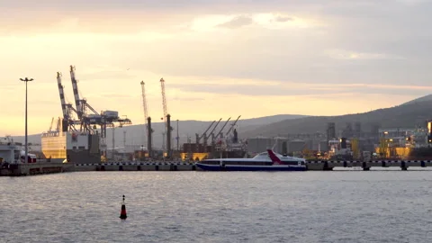 Maritime Station 4K Stock Footage 157740482