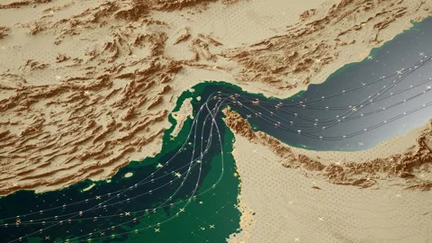Maritime Strait of Hormuz 库存影片 335967284