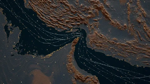Maritime Strait of Hormuz 库存影片 335967286