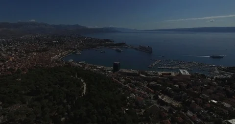 Marjan Forest Park Split Stock Footage 118321290