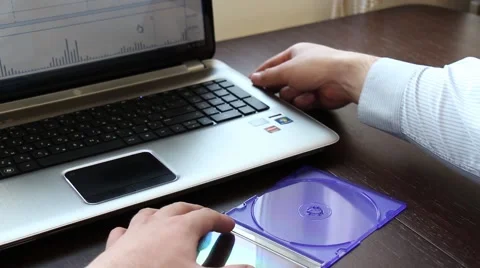 Mark the CD 1 Video stock 48910371