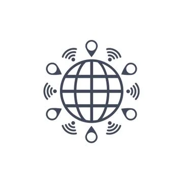 Mark Icon Vector flat design style Stock Illustration