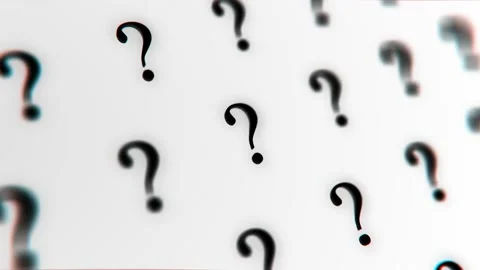 Mark Questions Loop 4K Stock Footage 235416171