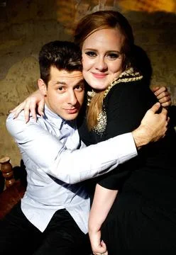  Mark Ronson and Adele at the Odd Future gig at YoYo, Notting Hill Arts Cl... Foto stock