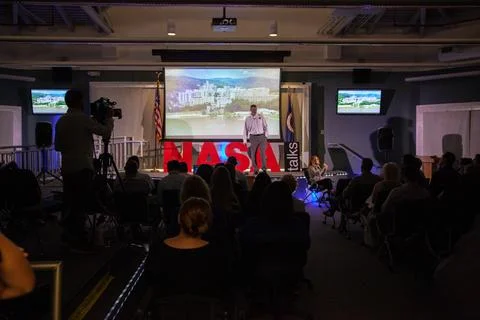 Mark Wiese, logistics element manager for the Gateway Program at NASAs Kenn.. Foto stock