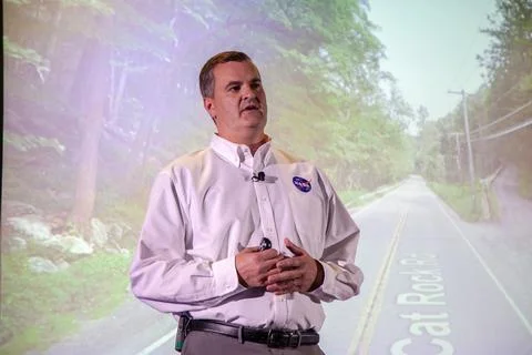 Mark Wiese, logistics element manager for the Gateway Program at NASAs Kenn.. Foto stock