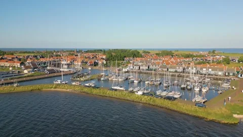 Marken, Netherlands Stock Footage 281264537