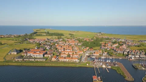 Marken, Netherlands Stock Footage 281264541
