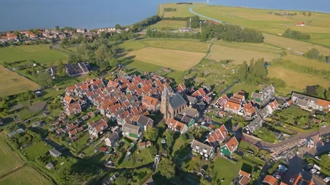 Marken, Netherlands Stock Footage 281264609
