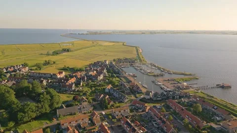 Marken, Netherlands Stock Footage 281264668