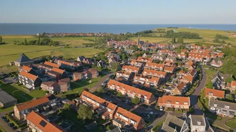 Marken, Netherlands Stock Footage 281264704