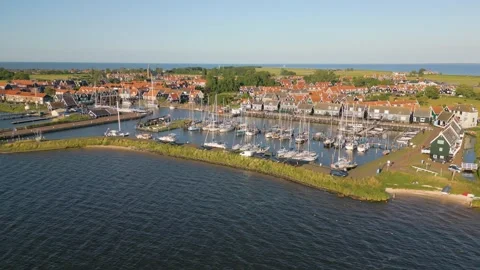 Marken, Netherlands Stock Footage 281264716