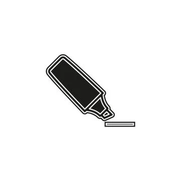 Marker base icon. Simple sign illustration Stock Illustration