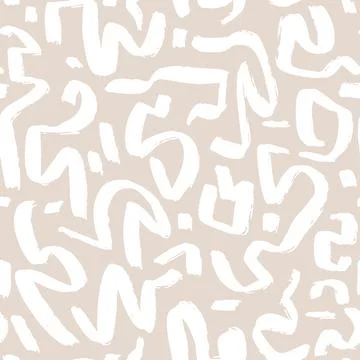 Marker drawn scribble abstract seamless pattern. Childish drawing. Hand dra.. 스톡 일러스트