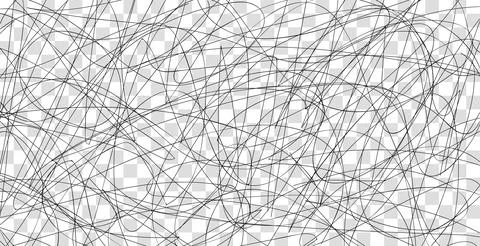 Marker drawn scribble vector. Childish drawing. Hand draws calligraphy swirls Stock Illustration