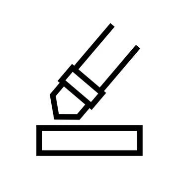 Marker Highlight Color Icon Stock Illustration