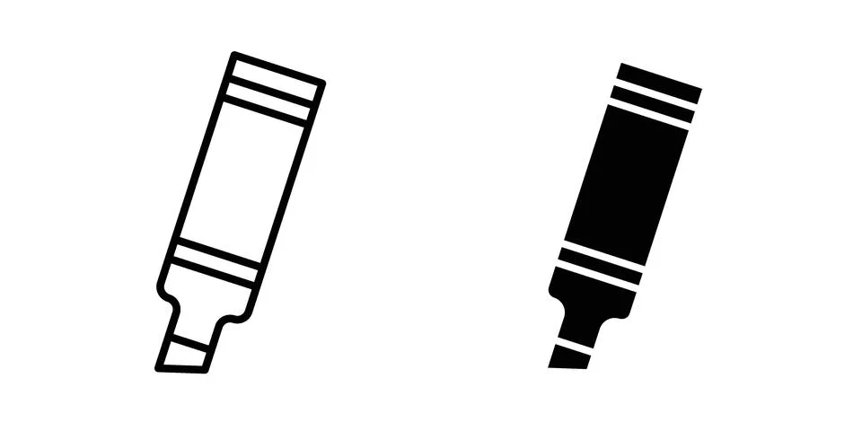 Marker icon graphic element. web icon set Stock Illustration