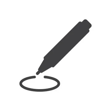 Marker Icon / marker Icon Vector / marker Icon Picture / marker Icon Drawing  Stock Illustration