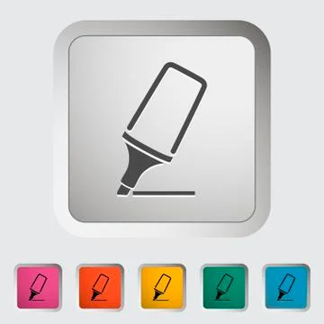 Marker Stock Illustration