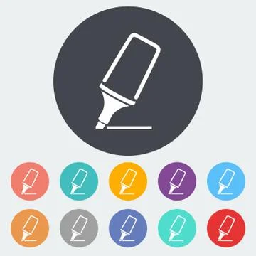 Marker Stock Illustration