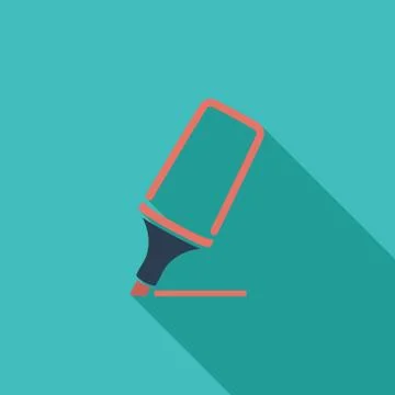 Marker Stock Illustration