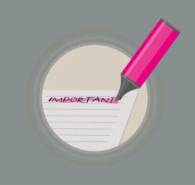 Marker Illustrazione stock