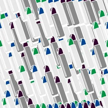 Marker Stock Illustration