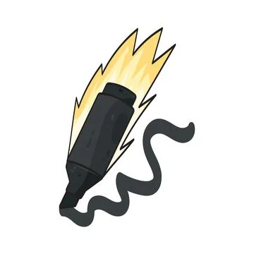 Marker illustration Stock Illustration