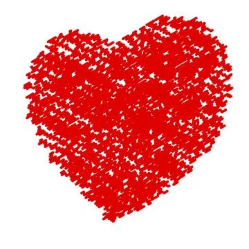 Marker Isolated Heart Stock Illustration