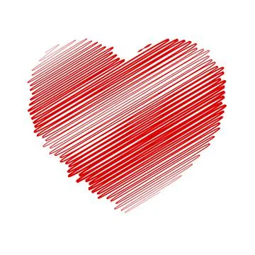 Marker Isolated Heart Stock Illustration
