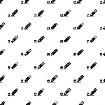 Marker pen drawing a line seamless pattern Illustrazione stock