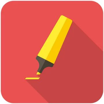 Marker pen icon Stock Illustration